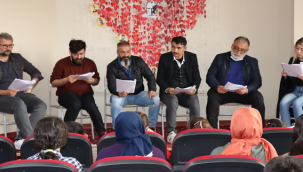 Barışsın Dünya" Gösterimi ile öğrenciler, tiyatro ile tanıştı