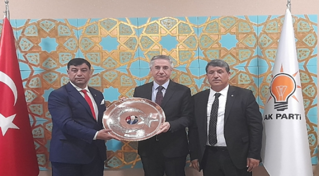 Başkan Aslan, AK Parti Genel Merkezini ziyaret etti
