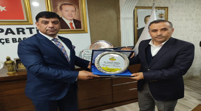 Başkan Aslan'dan Başkan Moğal'a Ziyaret