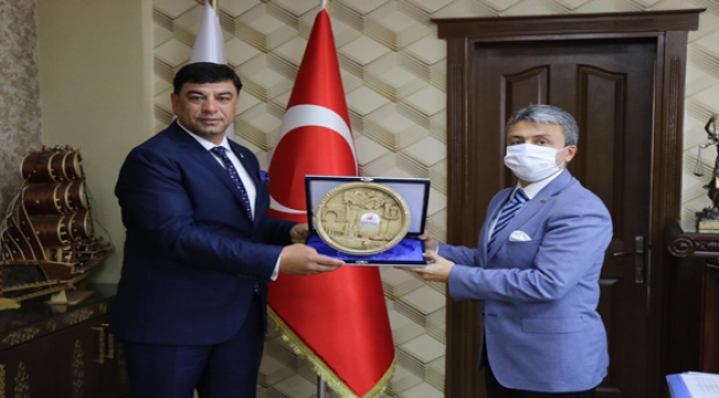 Başkan Aslan'dan Başsavcı Yeniçeri'ye ziyaret