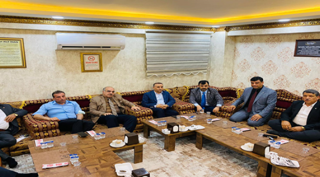 Başkan Aslan İl Başkanları İle Bir Araya Geldi