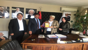 Başkan Aslan, İstanbul'da İş adamlarıyla görüştü