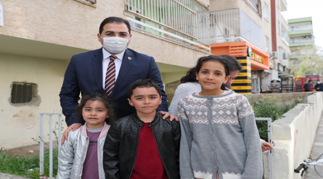 Başkan Canpolat, talepleri yerinde dinliyor