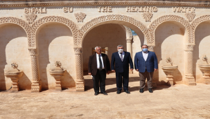 Beyazgül ve Ekinci Eyyüb Nebi'de incelemelerde bulundu