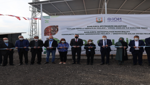 Büyükşehir, Güneş enerjisi ile yaş sebze ve meyve kurutma tesisini hizmete sundu