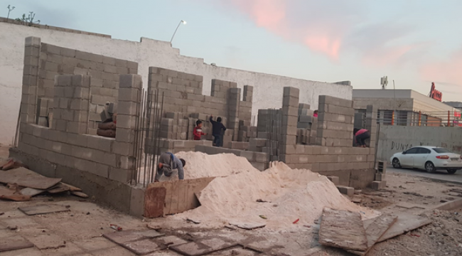 Eyyübiye Belediyesi 'Muhtar evi'yapım çalışmalarını sürdürüyor