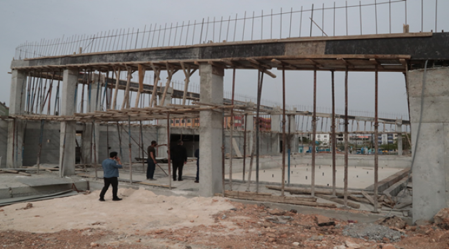 Eyyübiye'de eserler bir bir yükseliyor