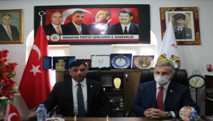 Gelecek Partisinden Anavatan partisine ziyaret