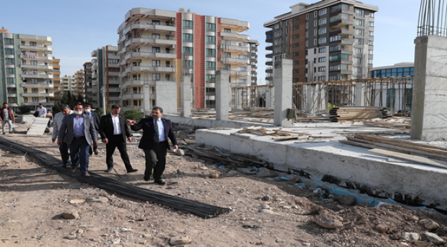 Göbeklitepe kültürevi inşaatı hızla yükseliyor