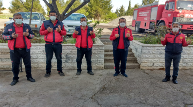 Her sabah 'itfaiyeci duası' ile göreve başlıyorlar
