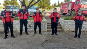 Her sabah 'itfaiyeci duası' ile göreve başlıyorlar