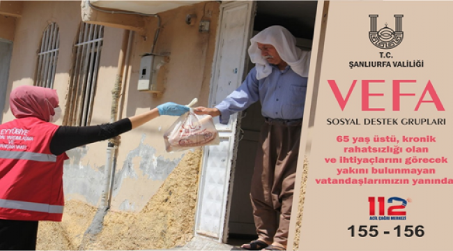 Vefa Sosyal Destek Görev Başında Olacak