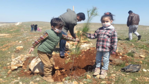 Viranşehir Adalet Ormanında Fidan Dikim Etkinliği