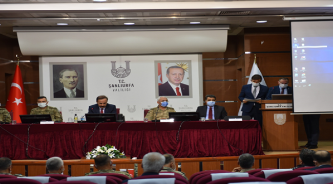 Barış Pınarı Bölgesi Koordinasyon Toplantısı Yapıldı