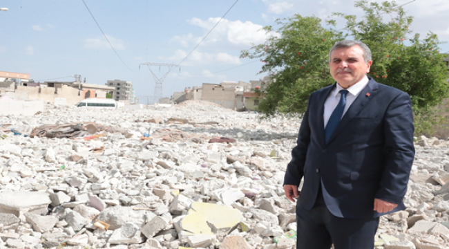 Başkan Beyazgül Eyyübiye'deki çalışmaları yerinde inceledi