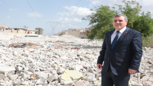 Başkan Beyazgül Eyyübiye'deki çalışmaları yerinde inceledi