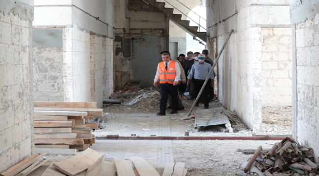 Başkan Beyazgül Şanlıurfa'ya kazandırılacak alanları inceledi