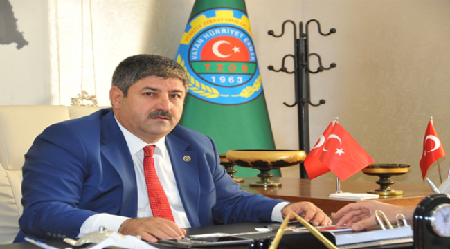Başkan Eyyüpoğlu 2 Milyon Dönüm De %90 Zarar Görmüştür