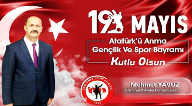Başkan Yavuz'un 19 Mayıs Mesajı