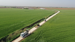 BÜYÜKŞEHİR, HALİLİYE KIRSALINDA ÇALIŞMALARINI SÜRDÜRÜYOR