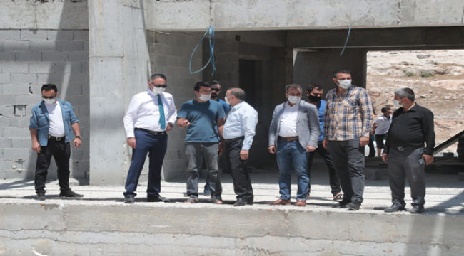 Eyyübiye Belediyesi, kalıcı eserler için gece gündüz çalışıyor