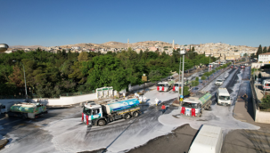 Eyyübiye'de cadde ve sokaklar pırıl pırıl 