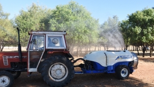 Hilvan Belediyesi Ormanında ilaçlama çalışması başlattı