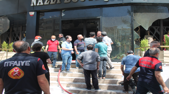 Karaköprü'de korkutan yangın