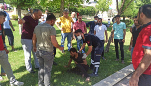 Karaköprü'de korkutan yangın