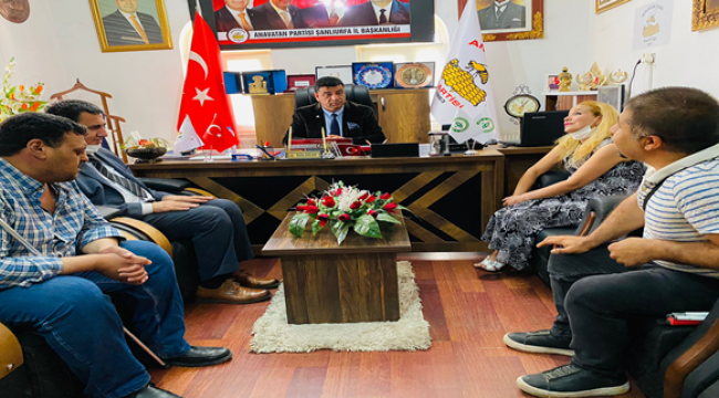 Şanlı Görme Engelliler Spor'dan Başkan Aslan'a Ziyaret