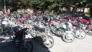 Şanlıurfa'da 154 çalıntı motosiklet ele geçirildi