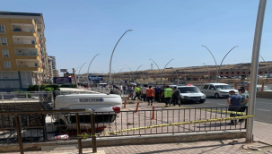 Şanlıurfa'da araç takla attı