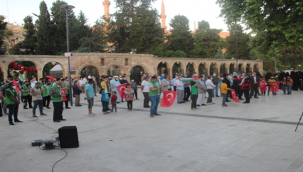 Şanlıurfa'da İsrail kınandı