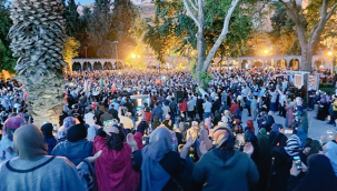 Şanlıurfa'da İsrail  protesto edildi