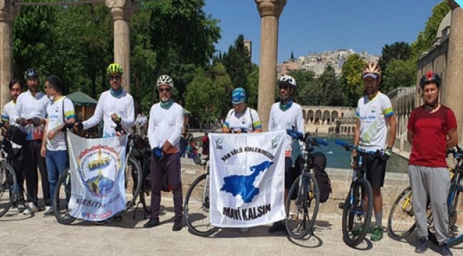 Şanlıurfa'dan Van Gölü'ne pedal çevirecekler
