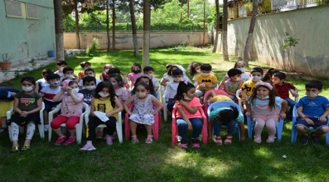 Urfa'da minikler 'Kanka Polis'le eğitiliyor