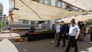  Vali Erin, Pazar Yerlerini Ziyaret Etti