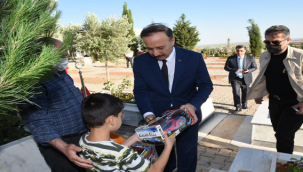 Vali Erin, Şehitlik ve Zeytindalı Kampüsünü Ziyaret Etti