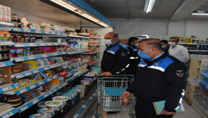 Zabıta Ekiplerinden Bayram öncesi raf ömrü denetimi