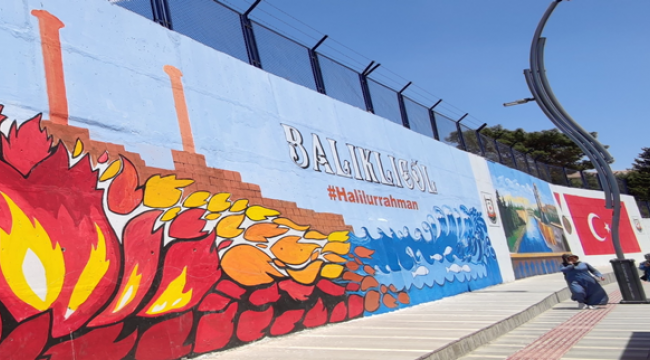 Açıksu caddesine estetik dokunuşlar