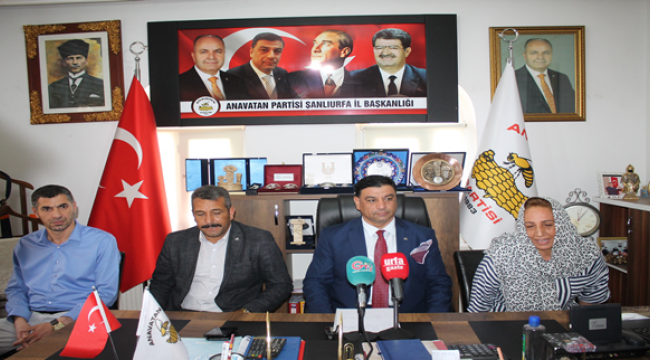 Başkan Aslan'dan basın açıklaması