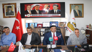 Başkan Aslan'dan basın açıklaması