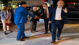 Başkan Aslan , Genel Başkan Çelebi İle Yemekte Buluştu