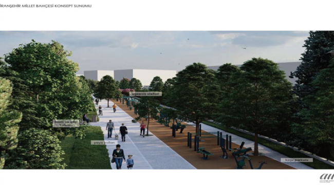 Başkan Ekinci, 'millet bahçesi halkımıza hayırlı olsun'