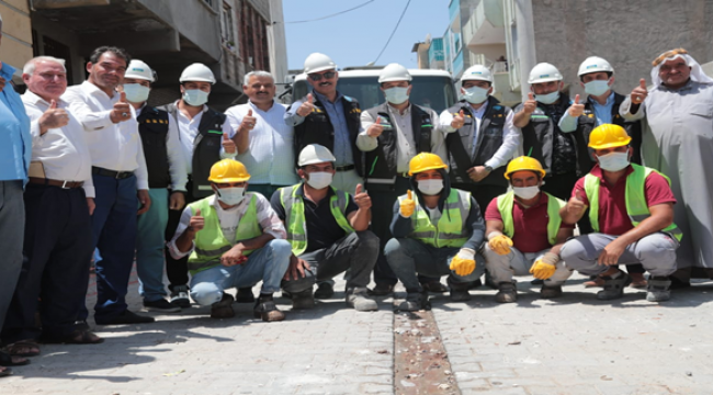 Başkan Kuş, Doğalgaz çalışmalarını yerinde inceledi