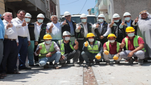 Başkan Kuş, Doğalgaz çalışmalarını yerinde inceledi