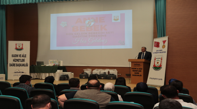 Büyükşehir Belediyesi'nden "Hoş Geldin Bebeğim Seti" 