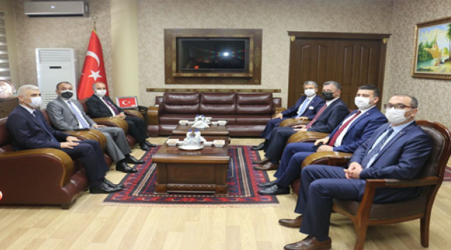 Emniyet Genel Müdürü Aktaş Urfa'da: Başsavcıya ziyaret