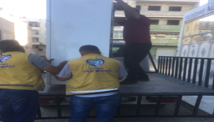 Eyyübiye belediyesi, yardımlarına aralıksız devam ediyor.