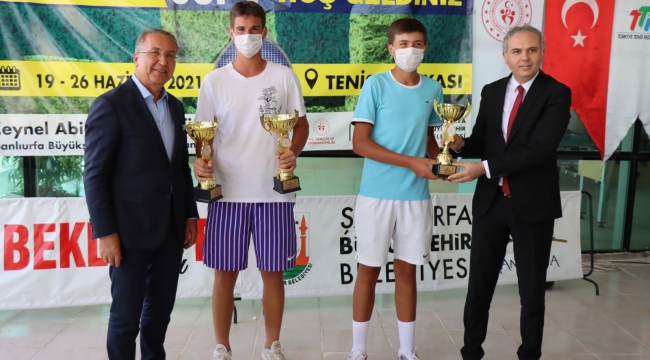 Göbeklitepe cup tenis turnuvası sona erdi
